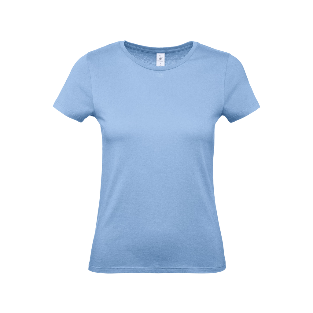 Kit t-shirt cintré col rond femme à personnaliser – Impression textile et guide inclus
