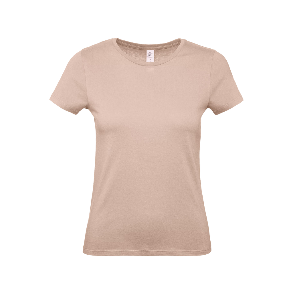 Kit t-shirt cintré col rond femme à personnaliser – Impression textile et guide inclus