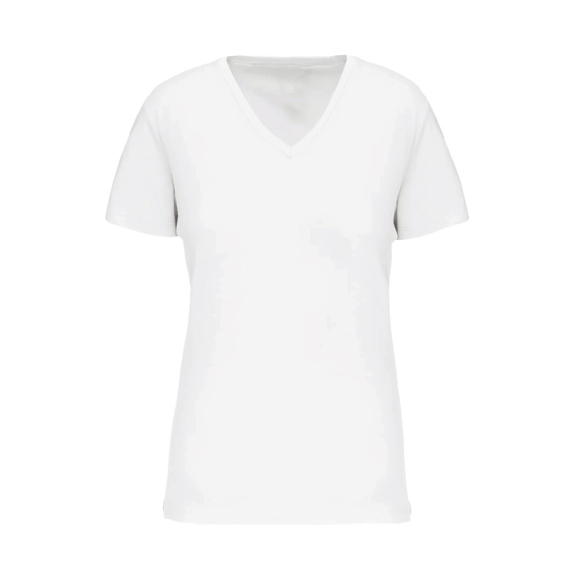 Kit t-shirt cintré col v femme à personnaliser – Impression textile et guide inclus